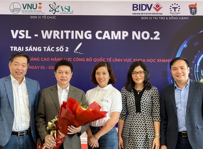 VNU-VSL Writing Camp 2 - Trại sáng tác số 2: “Nâng cao năng lực công bố quốc tế trong lĩnh vực khoa học xã hội và nhân văn”